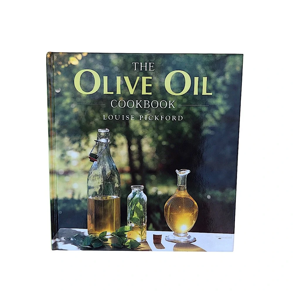 Vintage 1994 The Olive Oil Cookbook Louise Pickford Hard Cover Book